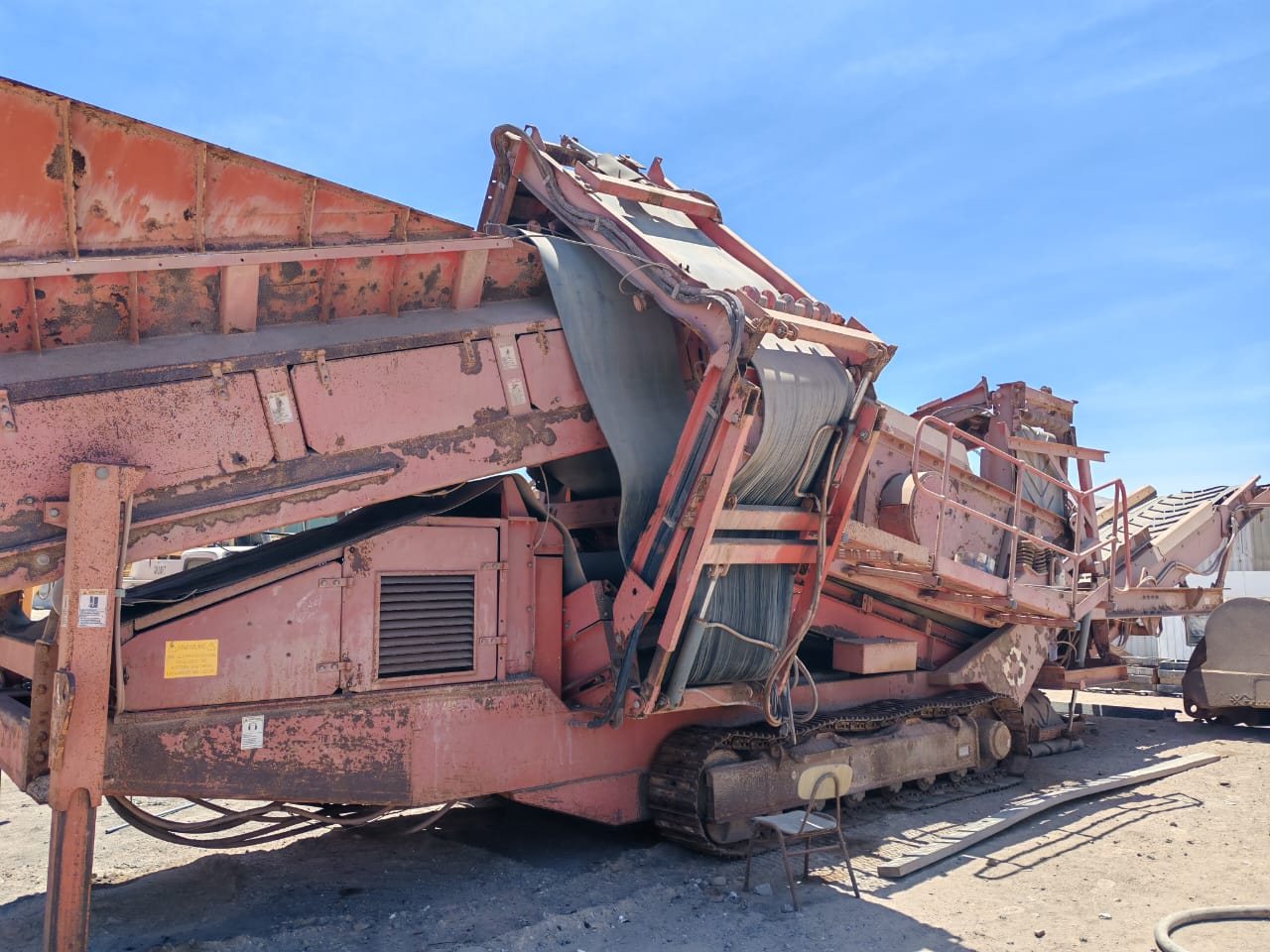Planta móvil Terex Finlay